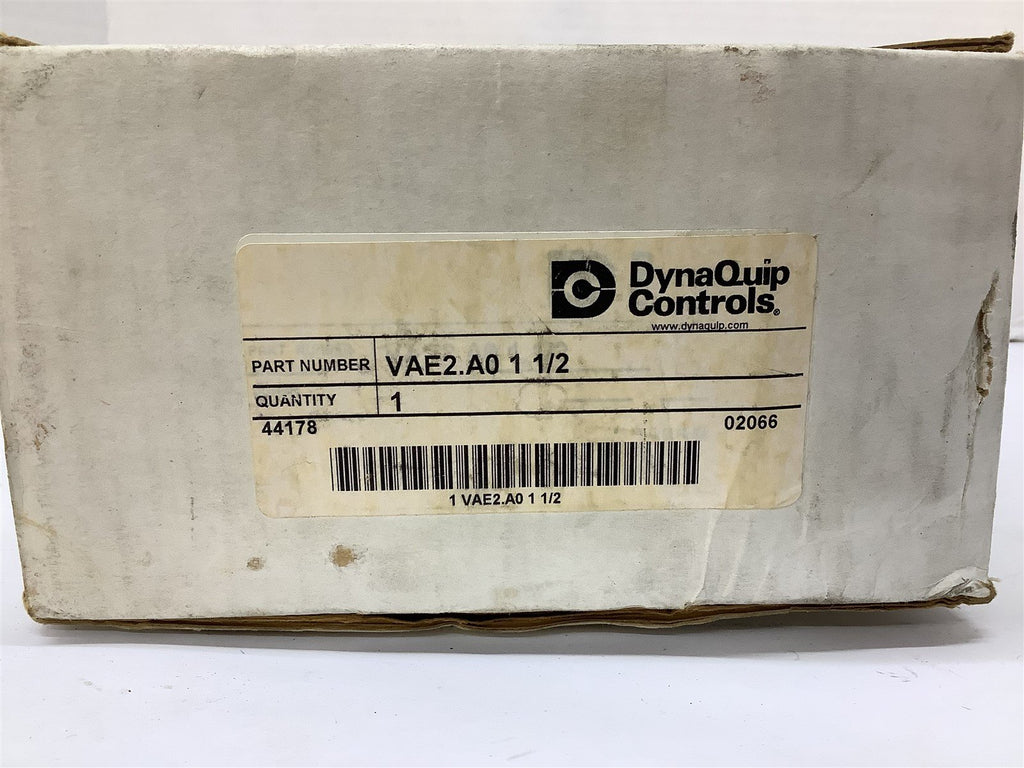 Dynaquip VAE2.A0 1-1/2 Valve