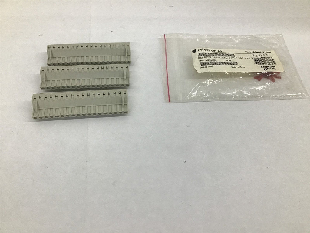 Schneider Electric 170-XTS-001-00 TSX Momentum Terminal Strip Block 18 Pin