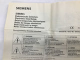 Siemens 3RP1531-1AQ30 Time Delay Relay
