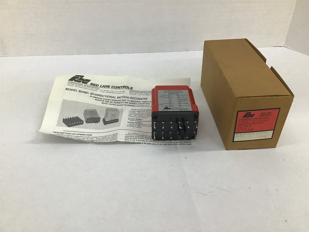 Red Lion Controls BDMD1000 Bi-Directional Motion Decoder