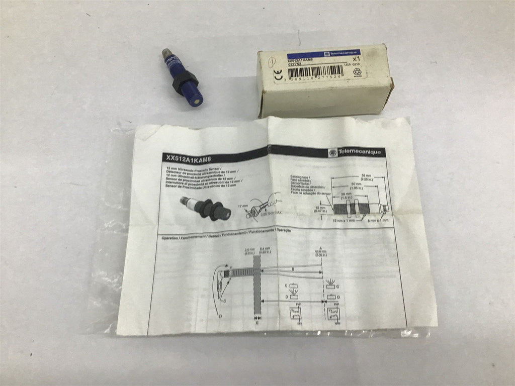 Telemecanique XX512A1KAM8 Proximity Sensor