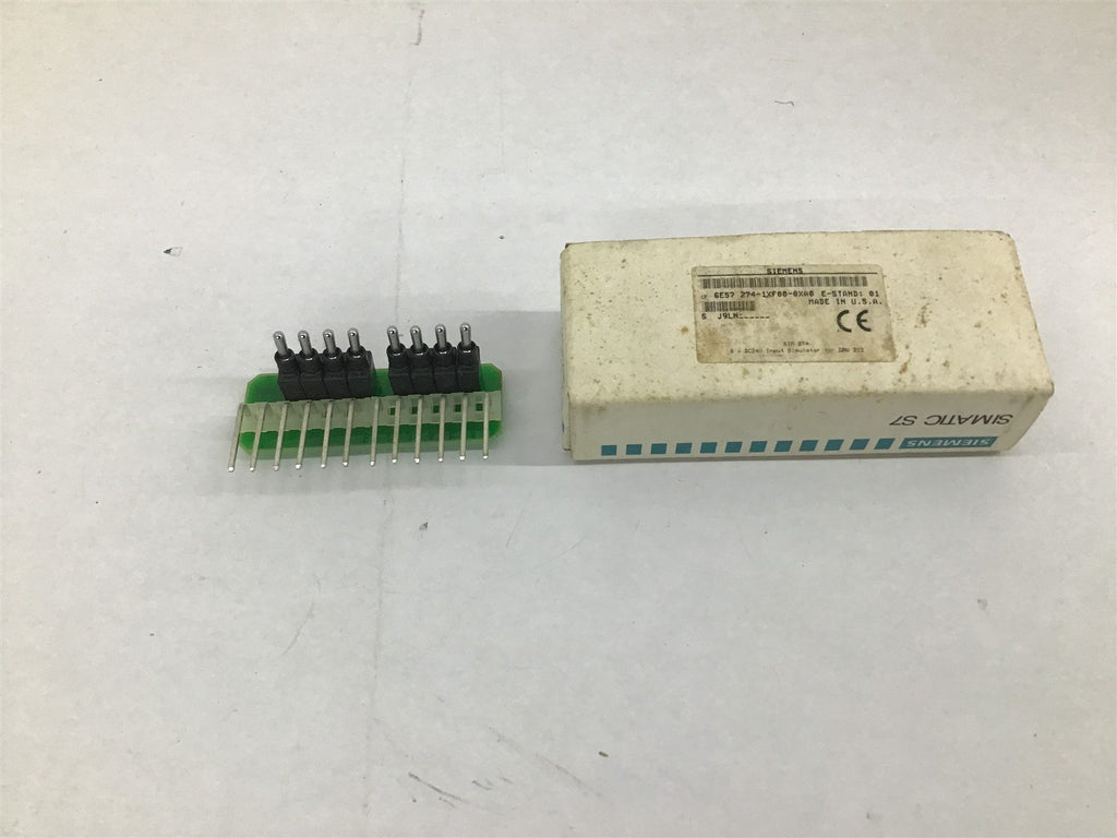 Siemens 6ES7-274-1XF00-0XA0 8 x 24 VDC Input Simulator for CPU