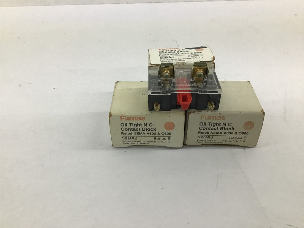 Furnas 52BAJ Oil Tight Contact Block Series E
