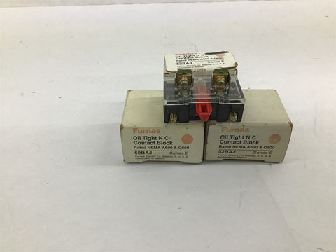Furnas 52BAJ Oil Tight Contact Block Series E