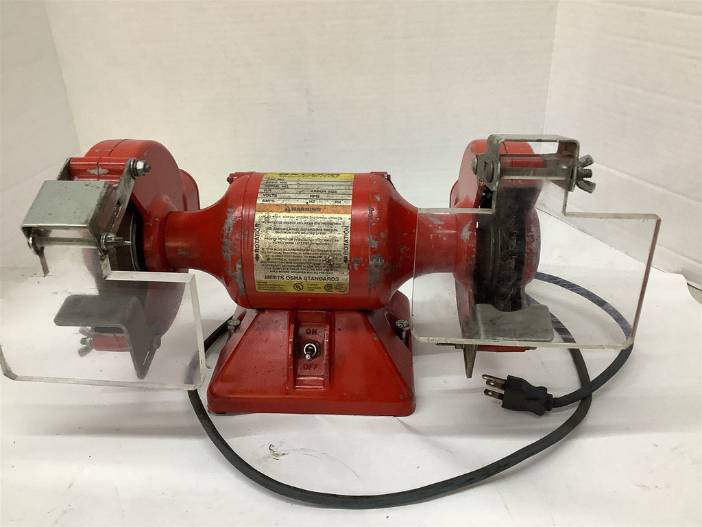 Baldor Grinders -Buffers Arbor Size 1/2" 115V 3600RPM 60HZ 1PH 31AMPS