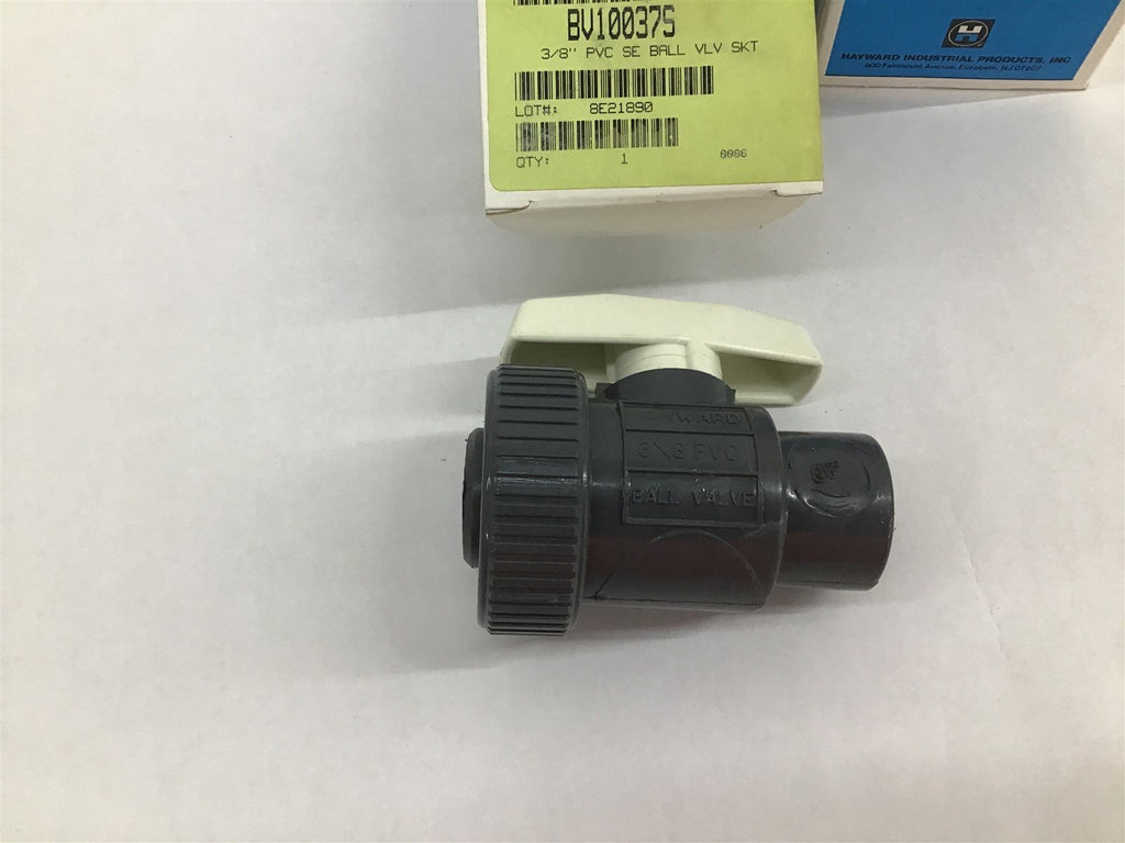 Hayward BV10037S 3/8" PVC SE Ball Valve SKT Lot 2