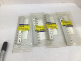 SQUARE D MULTI 9 18mm COMB BUS BARS MG10285 63AMP 12POLE 1PH Lot Of 4