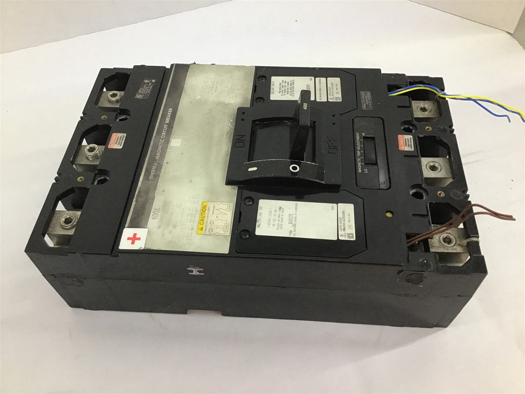Square D 400 A 600 V Thermal Magnetic Circuit Breaker
