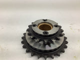 Double Sprocket 40B24H
