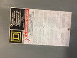 Square D HU366R 600A 600V Safety Switch