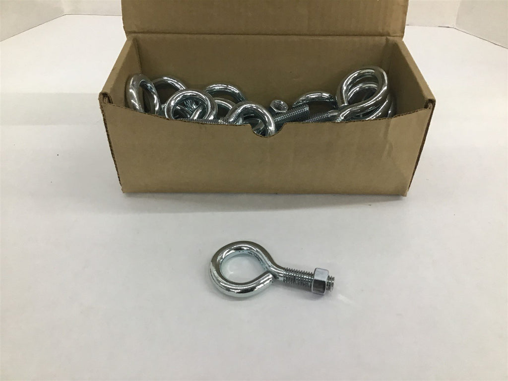 1/2 x 4 inch Turned Eye Bolt with Nut