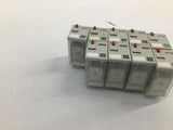 Magnecraft 782XDX2M4L Plug In Relay 120 VAC 50/60 HZ Lot Of 9