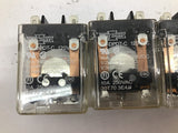 Song Chuan 731-DPDT-C 120VAC 10A Lot Of 3