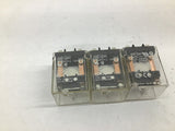Song Chuan 731-DPDT-C 120VAC 10A Lot Of 3