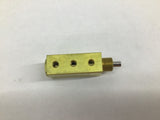 Clippard FV3 3 Way Spool Plunger Valve 10-32 Thread