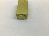 Clippard FV3 3 Way Spool Plunger Valve 10-32 Thread