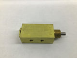 Clippard FV3 3 Way Spool Plunger Valve 10-32 Thread