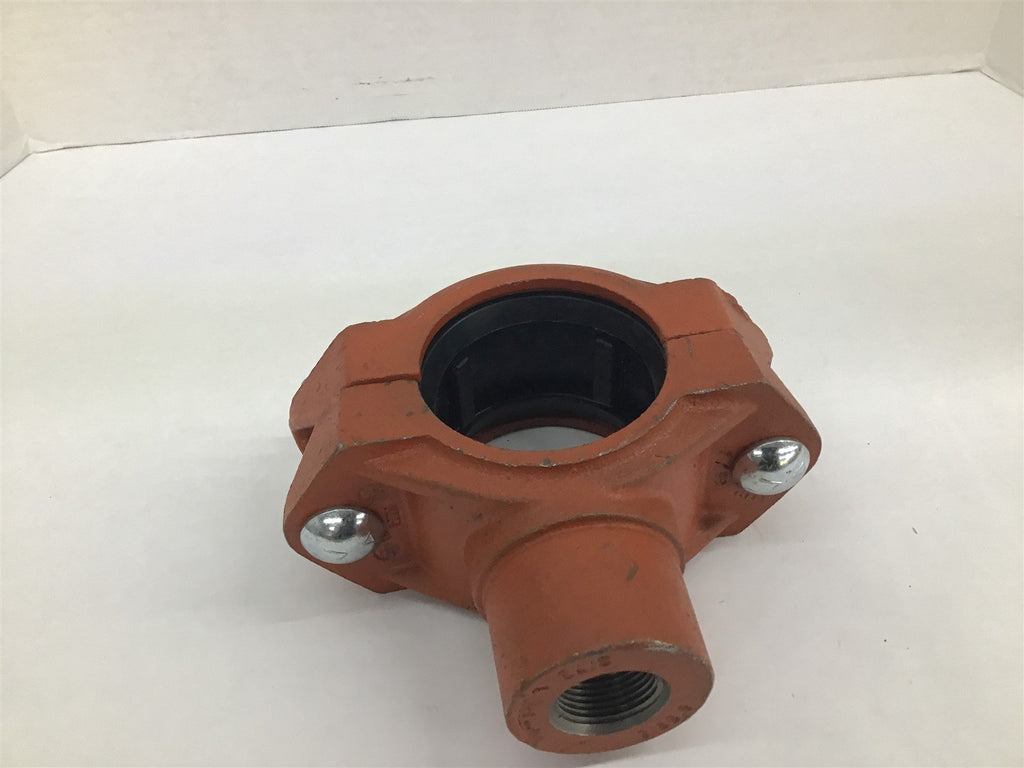 Victaulic 3 Inch 3/4 Inch Female Style 72 Clamp