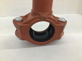 Victaulic 3 Inch 3/4 Inch Female Style 72 Clamp