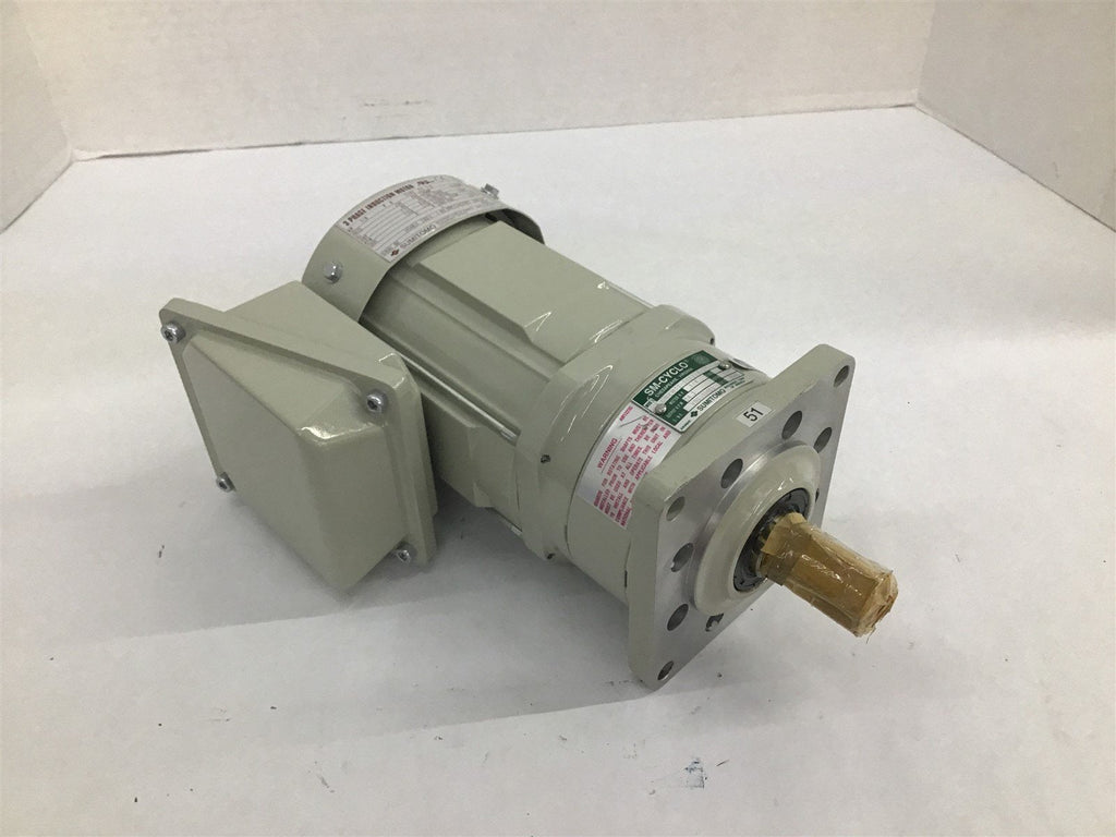 Sumitomo CNVM02 5087YA-51 Induction Motor 1/4HP 230/460V 60HZ 1730RPM V-63M