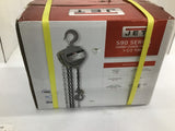 Jet 590 Series Hand Chain Hoist 1 1/2 Ton