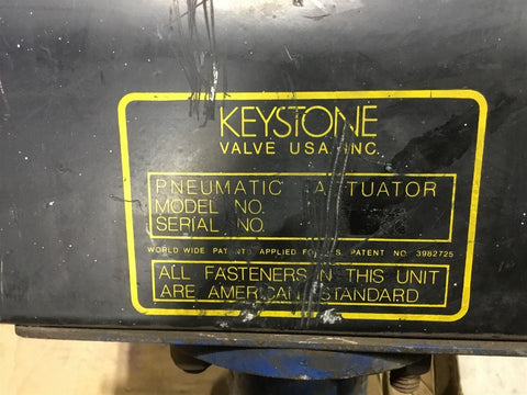 Keystone Pneumatic Actuator – BME Bearings and Surplus