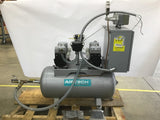 Air Tech SCS-HP200V-2TAN Oil-Less Piston Vacuum Pump 1-60-115V 2.75HP