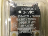 Magnecraft 300XBXC1 24VDC 30A 120/240/277V 50/60HZ Lot of 10