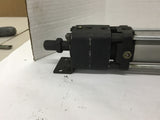 SMC CDA2L63-550Z 19-1/2" Stroke x 3/4" OD Ram Pneumatic Cylinder