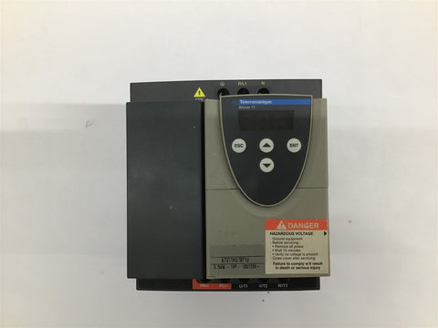 Telemecanique ATV11HU18F1U 0.75KW 1HP 100/120V 50/60HZ