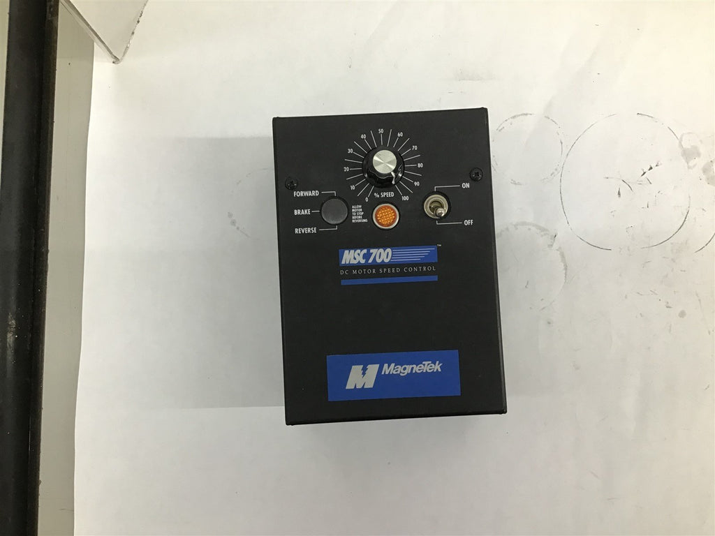 Magnetek MSC 700 DC Motor Control 7-22177000 (3181C) 115/230 VAC 50/60 HZ