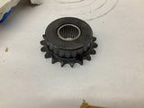 Brewer 40B19F 1" ID x 19T x 1/2" Pitch Sprocket