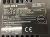Mitsubishi FR-E740-060-NA Inverter 9.7 A 3 Ph 380-480 VAC 50/60 Hz