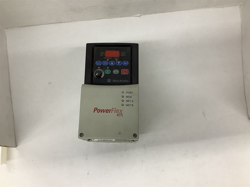 Allen Bradley 22B-D2P3N104 Drive 1 Hp 460 V 2.3 A 3 Ph 400 Hz