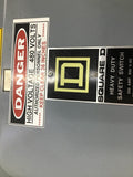Square D Safety Switch 27.5x13x6 600 V 200 A Safety Switch