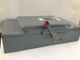 Square D H-364-N 27x16x6 600V 200 A 600 VAC Safety Switch