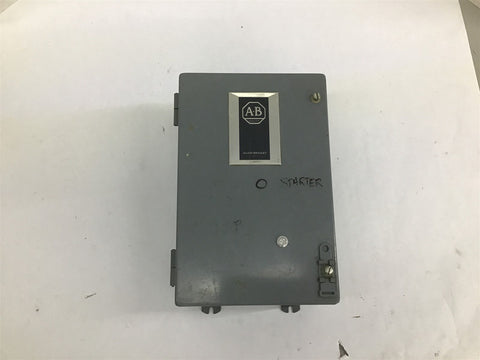 Allen Bradley 509-AJB-6 3 Phase 3 Wire System Magnetic Motor Controller