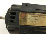 Roger Triem 116052 9042 AC Motor 115V AC Lot Of 2