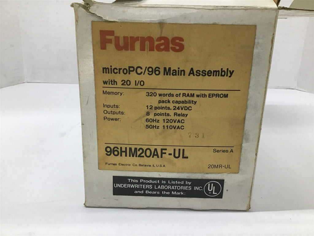 Furnas Micro PC/96 Main Assembly 96HM20AF-UL