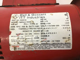 Bell & Gossett 7QB56A17D59E P 1/3HP 1725RPM 115/208-230V 60HZ FR-56Z 1Ph