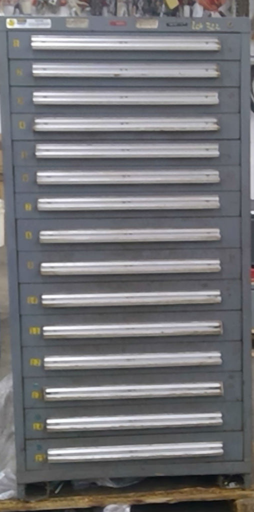 Stanley 15 Drawer Vidmar Cabinet