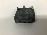 Telemecanique ZBE-102 Contact Block Lot of 5