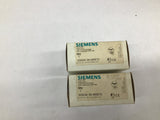 Siemens 3SB36 36-6BB70 Pilot Light Lot Of 2