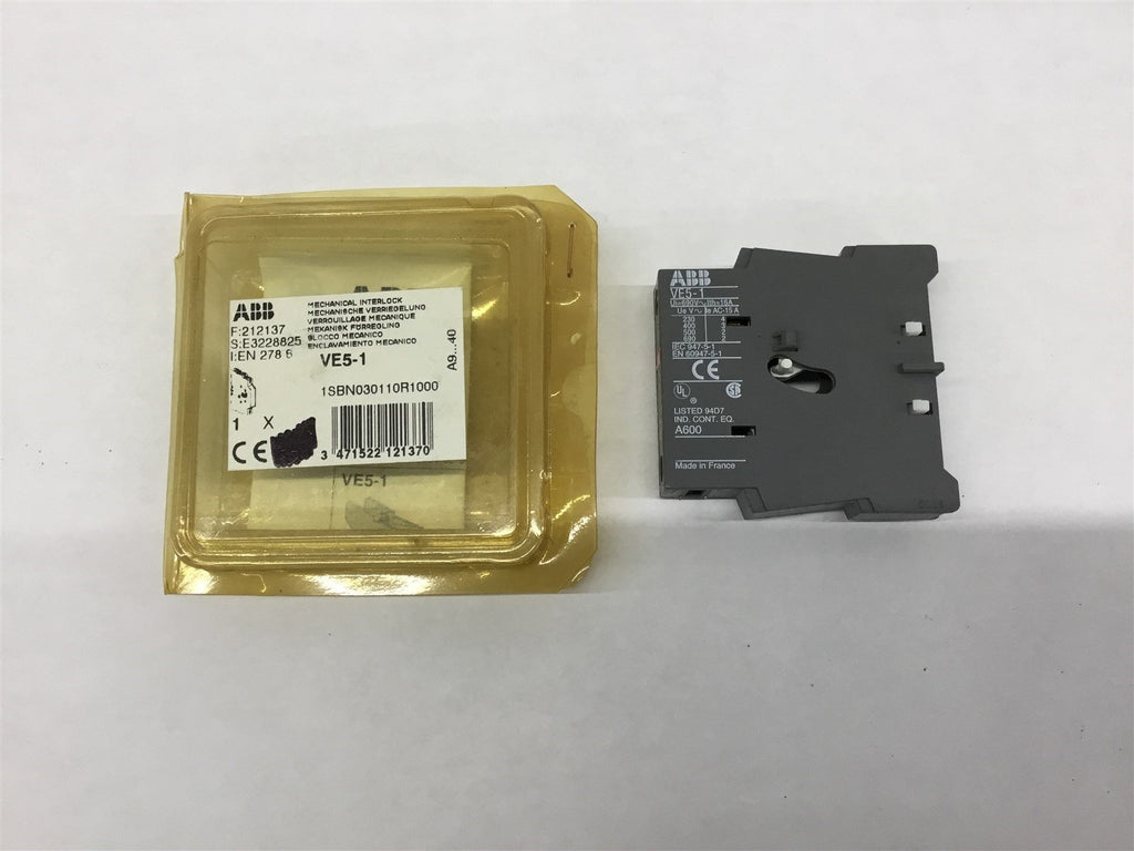 Abb VE5-1 1SNBN030110R1000 Mechanical Interlock