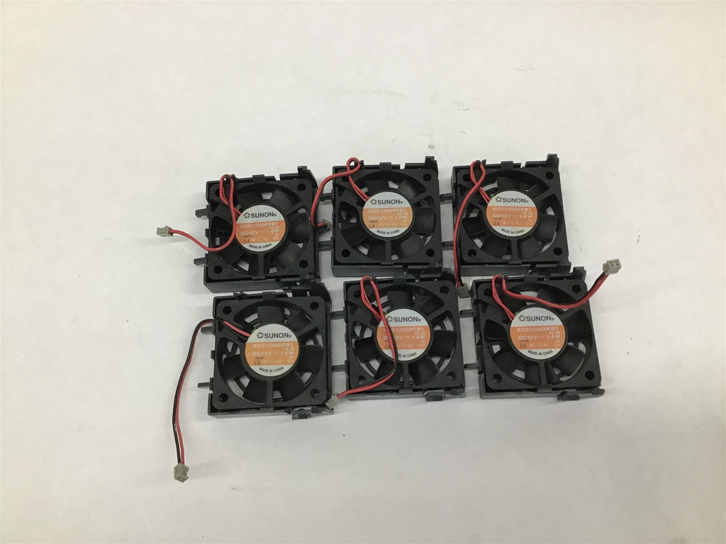 Sunon KDE1205PFBI DC 12V Ultra-Thin Silent Cooling Fan lot of 6
