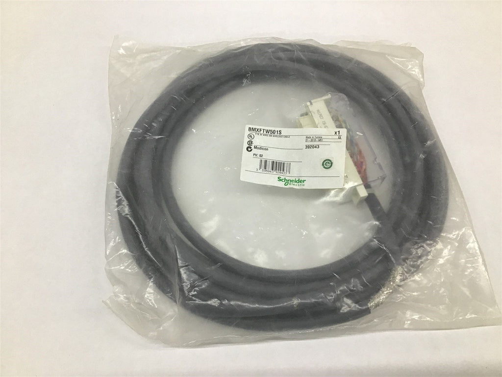 Schneider Electric BMXFTW501S FTS 20 Wire SM Shielded Cable