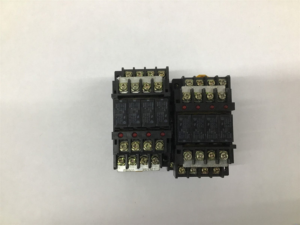 Omron G6B-4BND 5A 250V Ac Terminal Relay Block Lot of 4