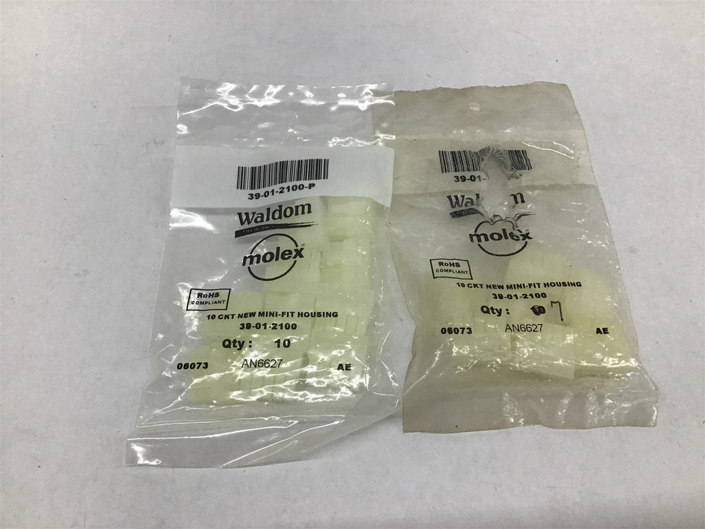 Waldom 39-01-2100-P Bag of 10 Lot Of 2