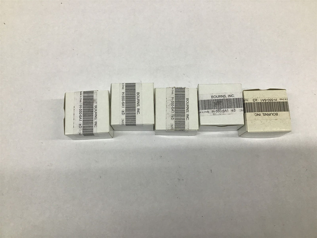 Bourns H-550-6A1e3 Analog Dial Lot Of 5
