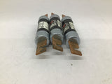 Fusetron FRN-R-100 Lot of 3